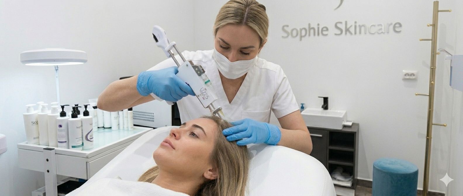 Haaruitval behandelen bij Sophie Skincare in Voorburg