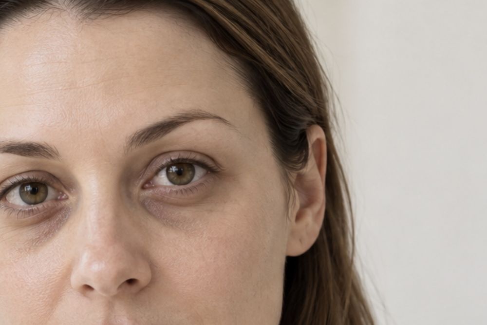 Donkere kringen en schaduwen onder de ogen